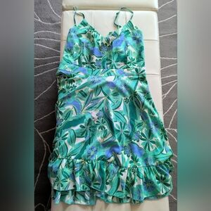 Floral Strappy Mod Dress